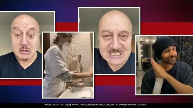 Anupam Kher has relatable take on handwash challenges & it will leave you in splits Anupam Kher has relatable take on handwash challenges & it will leave you in splits