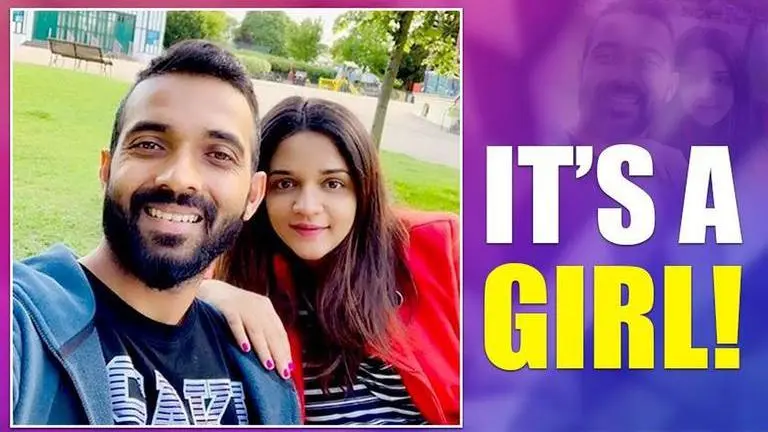 Ajinkya Rahane and Radhika Dhopavkar welcome baby girl Ajinkya Rahane