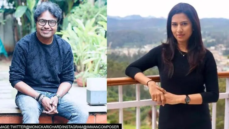 D Imman, Monicka Richard