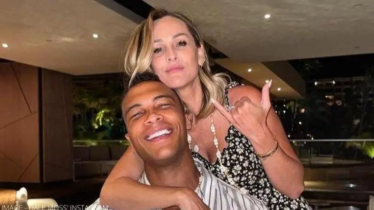 Clare Crawley and Dale Moss pose in matching fedora hats at their 'rooftop party for 2' clare crawley