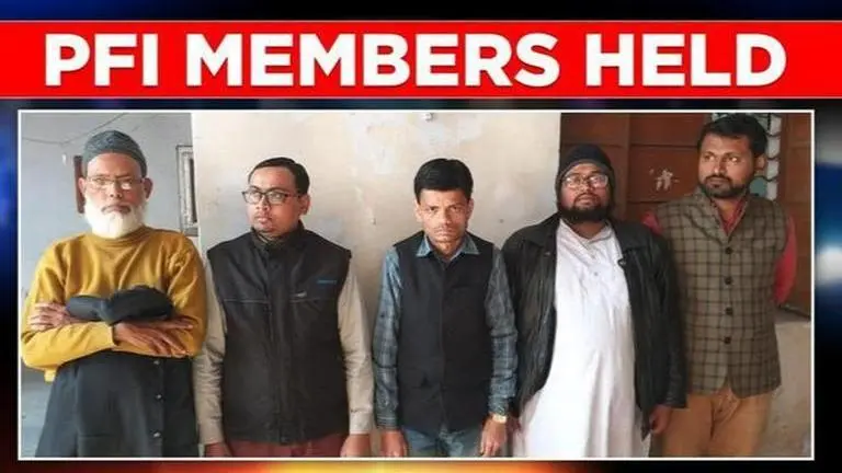 Kanpur: UP Police arrest 5 PFI members ahead of CM Yogi Adityanath's visit Uttar Pradesh