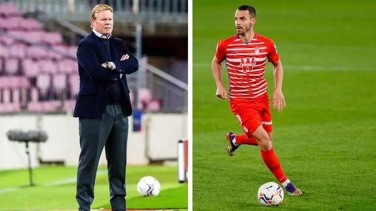 Barca boss Koeman ends up in tunnel bust-up with former Spurs striker Roberto Soldado koeman