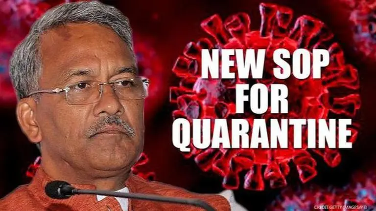 Uttarakhand issues new SOPs for COVID-19 quarantine; mandates certain guidelines Uttarakhand