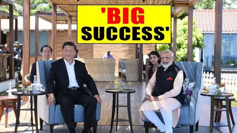 PM Modi-Xi second informal summit: China calls it a 'big success' Pm modi