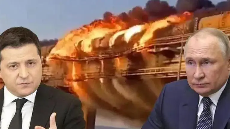 Russia's FSB says five Russians among eight detained over attack on Crimea bridge and Zelenskyy