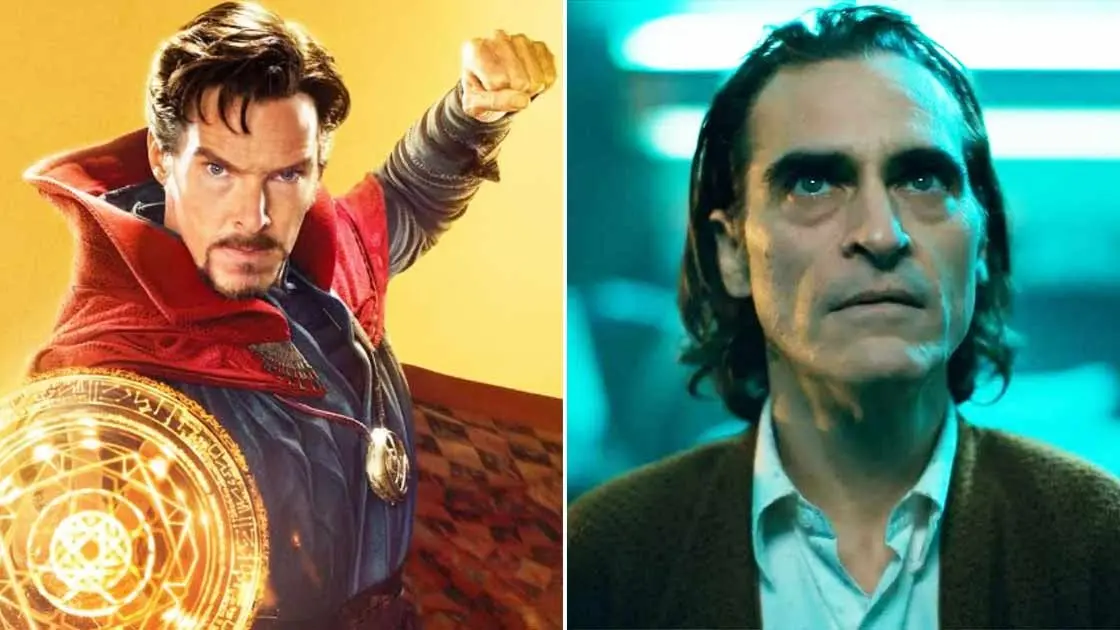 Benedict Cumberbatch as Doctor Strange and Joaquin Phoenix