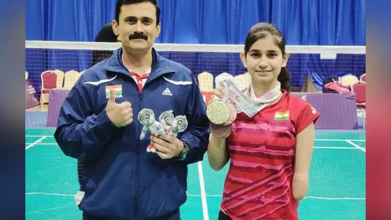 Palak Kohli India Para badminton