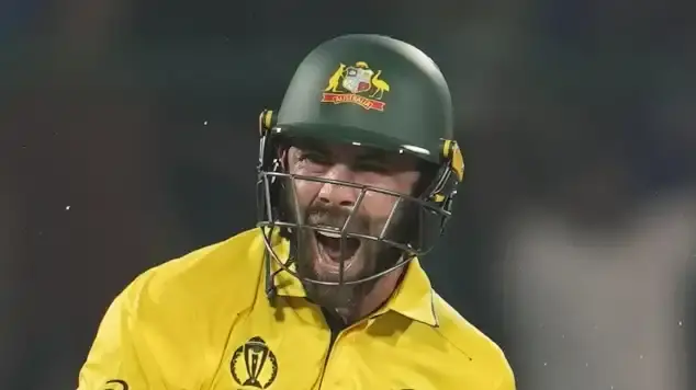 Glenn Maxwell taken in ambulance to hospital after heavy drinking in night party in Adelaide: Report Glenn Maxwell reacts after reaching his century