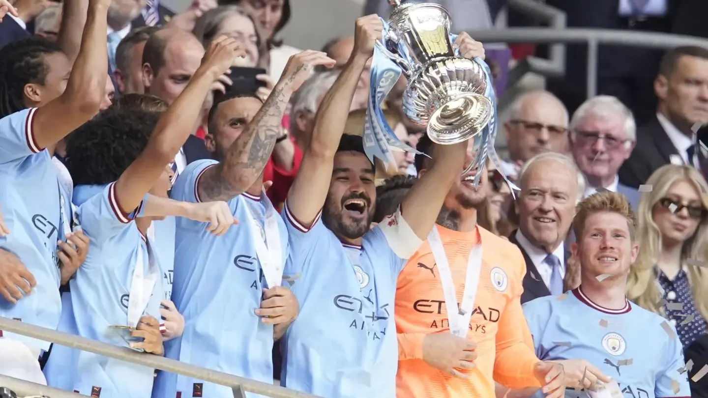 Manchester City won the FA Cup in 2023.