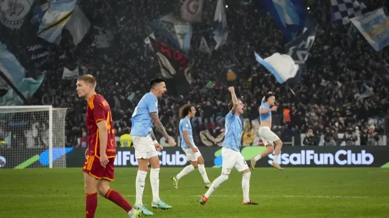 Lazio beats Roma 1-0 in tense capital derby to reach Italian Cup semifinals Lazio