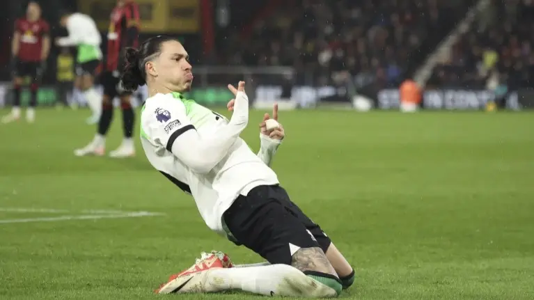 Liverpool flexes squad depth in 4-0 win over Bournemouth to move 5 points clear in Premier League Darwin Nunez