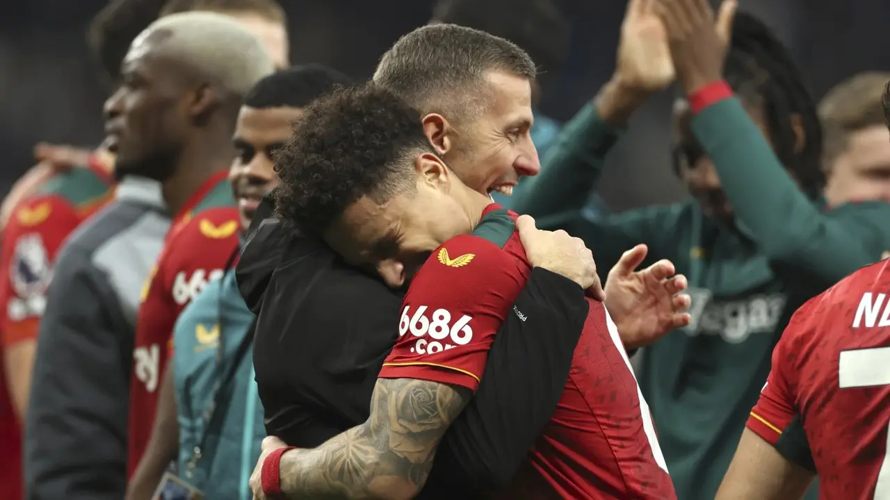 Joao Gomes double earns Wolves second win against Tottenham Hotspur this season Joao Gomes