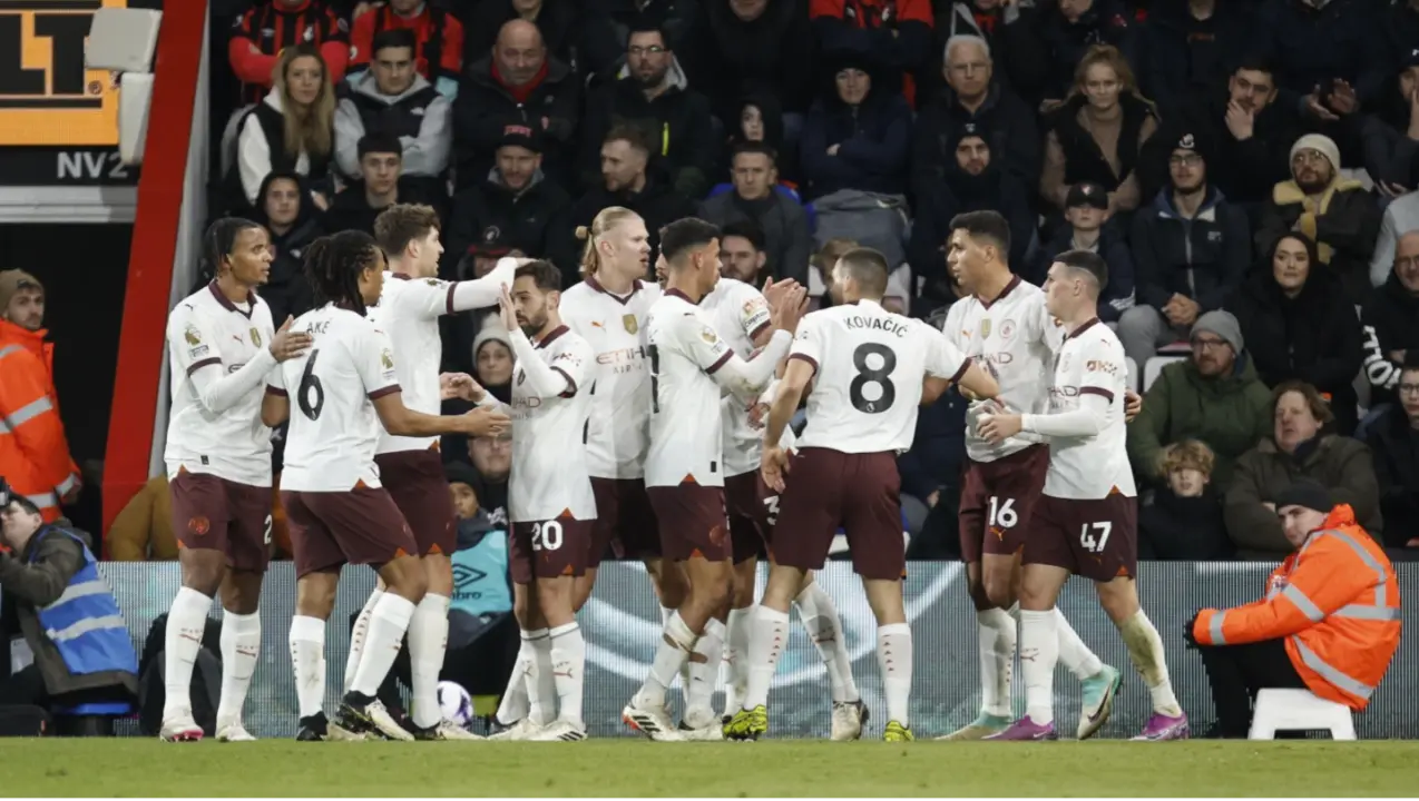 Guardiola calls Man City players ‘supermen’ after Foden earns 1-0 win at Bournemouth Manchester City