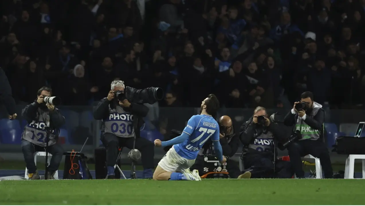 Khvicha Kvaratskhelia, Victor Osimhen are scoring again at Napoli under third coach of the season Khvicha Kvaratskhelia