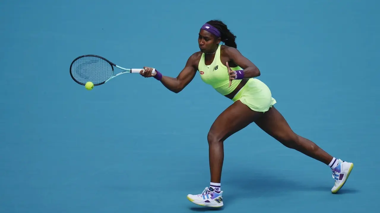Coco Gauff advances to Miami Open fourth round vs. Garcia, who beat Osaka Coco Gauff