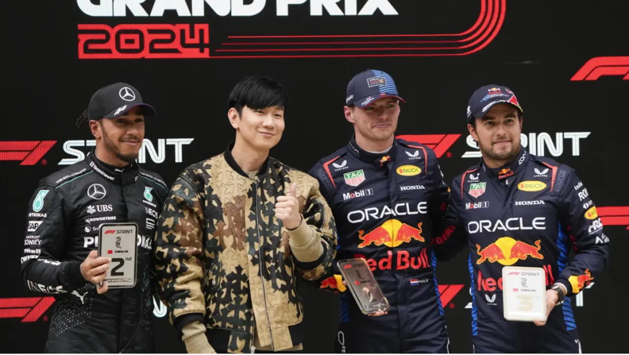 Max Verstappen wins again; This time he takes first F1 sprint race of the season; Hamilton at 2nd Lewis Hamilton