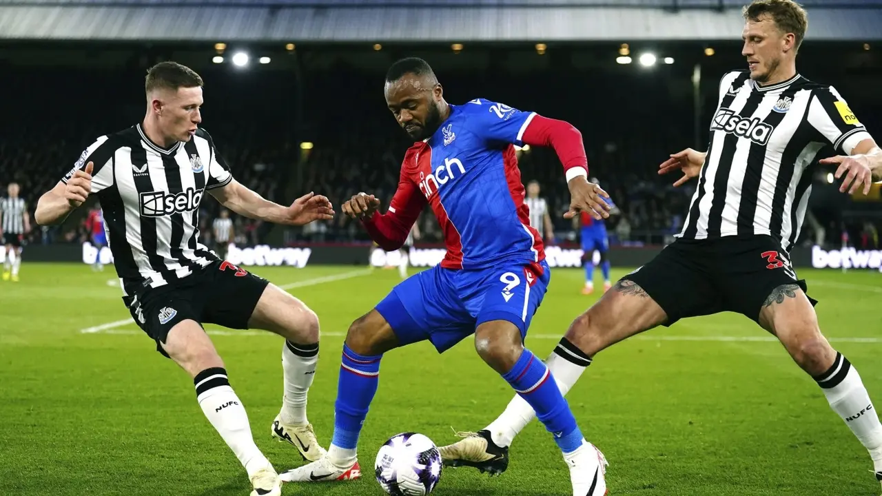 Crystal Palace ensure Premier League safety by beating Newcastle 2-0 Jordan Ayew