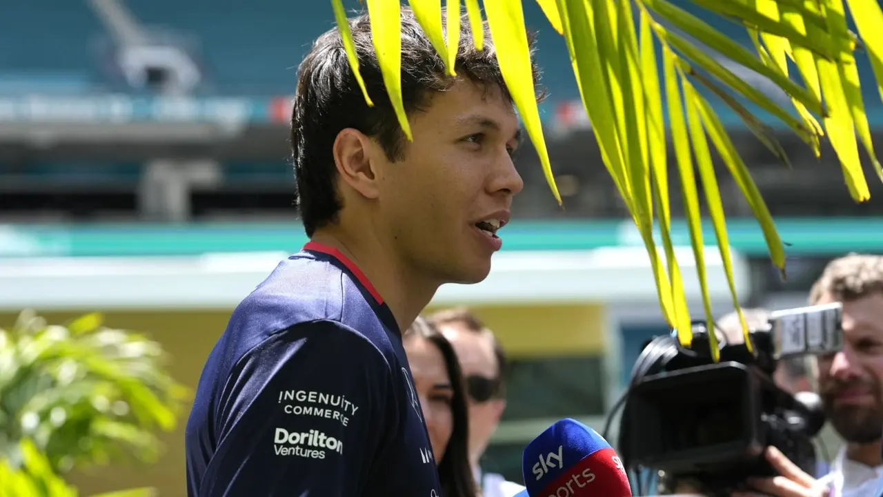 F1 driver Alex Albon signs a multiyear contract extension with Williams Alexander Albon