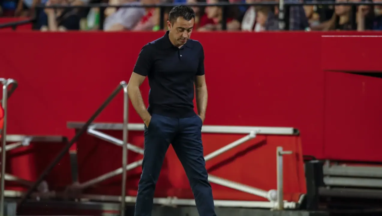 Xavi Hernández wins his last game as FC Barcelona coach in final round of Spanish league Xavi Hernandez