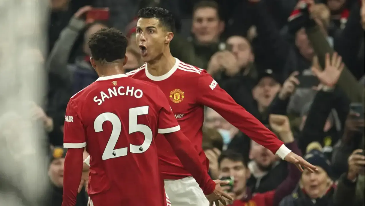 Jadon Sancho declares Cristiano Ronaldo the 'GOAT' following record-breaking performance in SPL Cristiano Ronaldo and Jadon Sancho