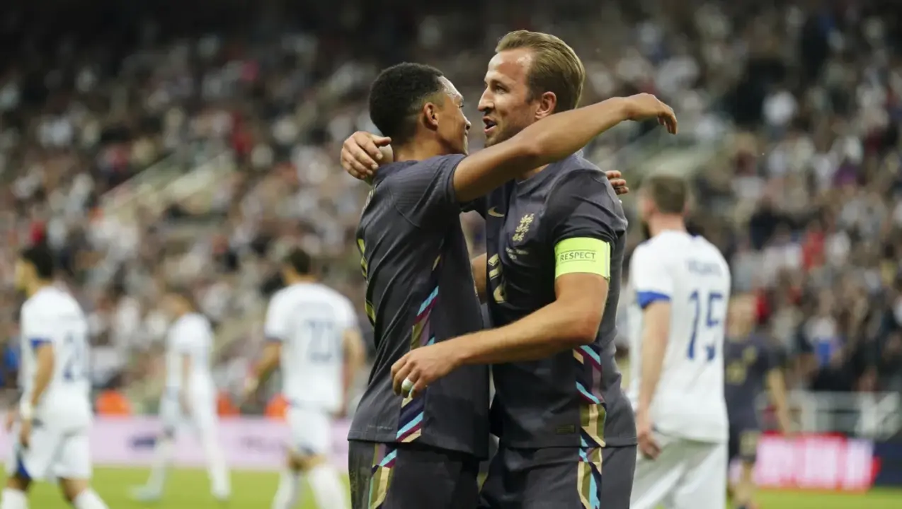 Euro host Germany warms up in 0-0 draw with Ukraine; England, Croatia ease to 3-0 prep wins Harry Kane