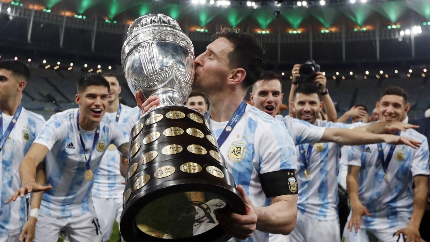 Lionel Messi won the Copa America 2021