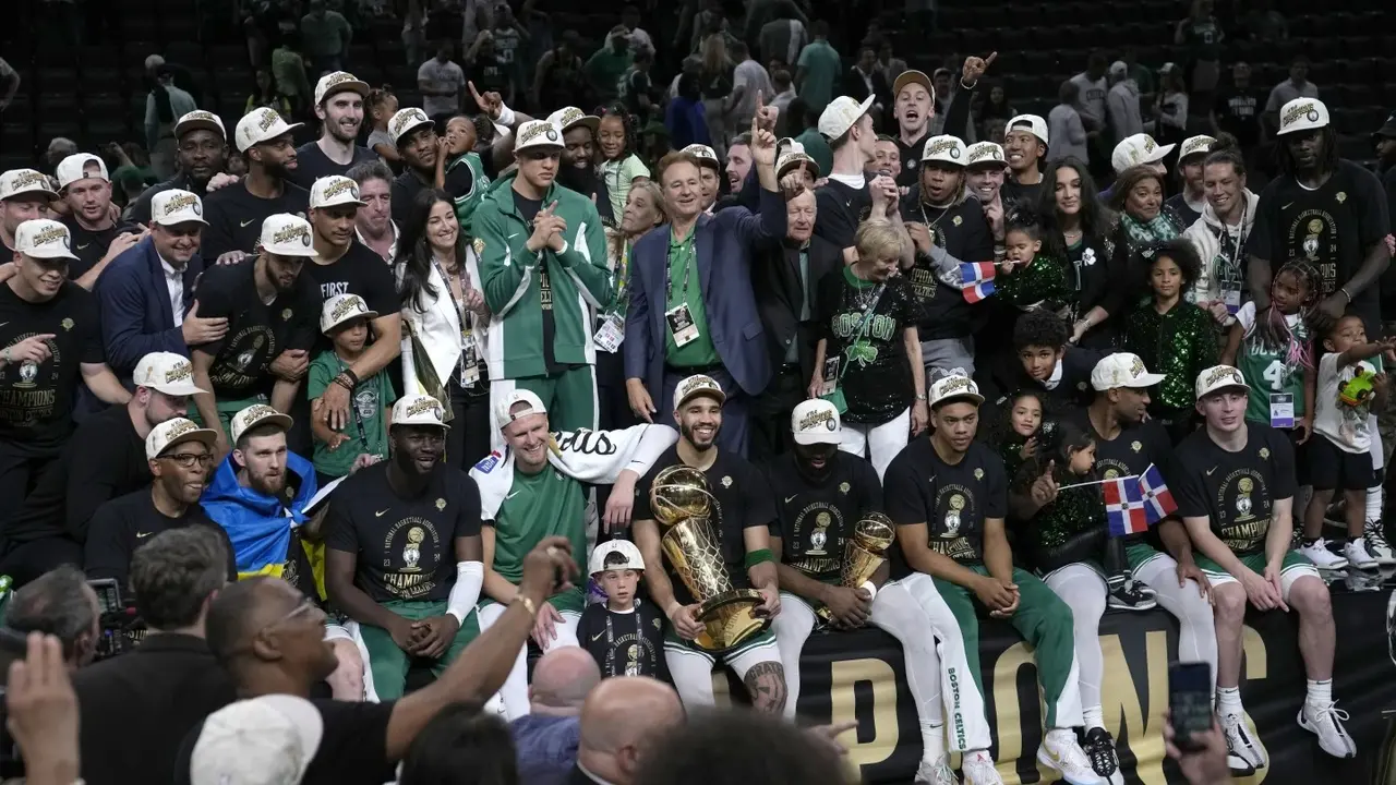 Boston Celtics win 18th NBA championship with 106-88 Game 5 victory over Dallas Mavericks Jayson Tatum
