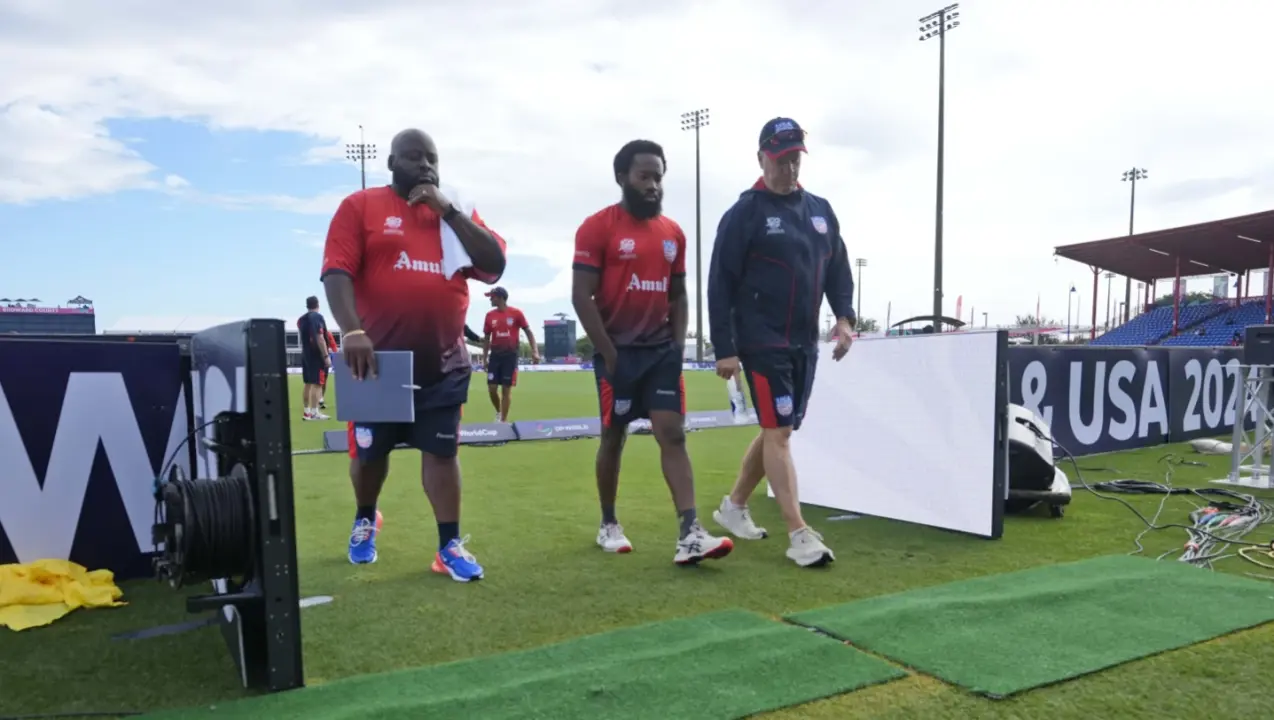 Confident Americans open the Super Eight playoffs against South Africa at cricket's T20 World Cup Aaron Jones
