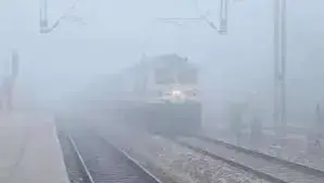 This development comes as a layer of dense fog was witnessed in most parts of the national capital.