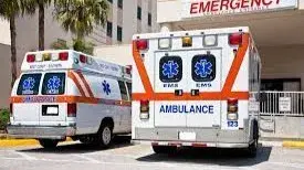 Hospital patient steals ambulance, leads police on chase in South Carolina.