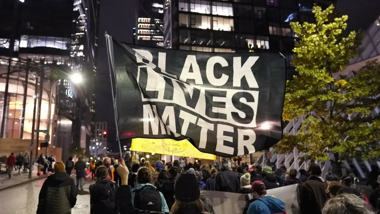 A Black Lives Matter protest in Seattle