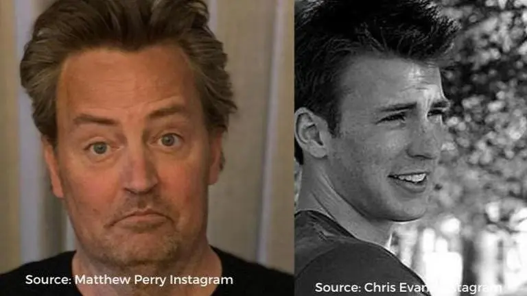 Matthew Perry reveals who rules his household; Chris Evans' dog uses his hand as headrest Matthew Perry