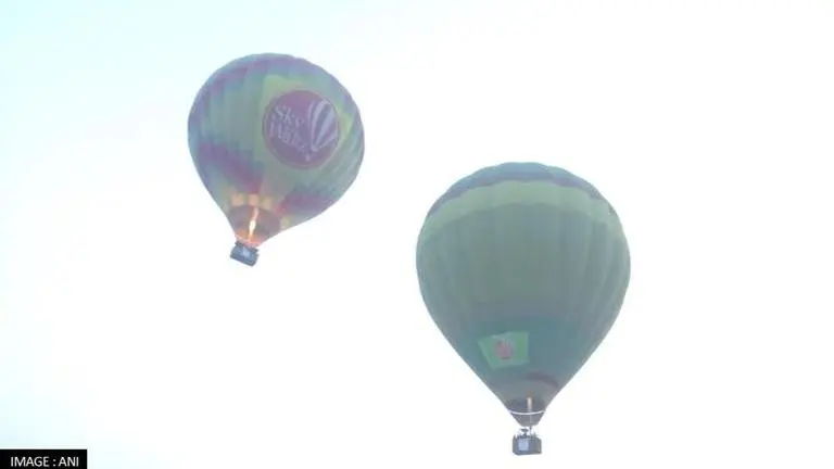 Varanasi hot air balloon festival begins; visitors thrilled to catch aerial view of city Varanasi