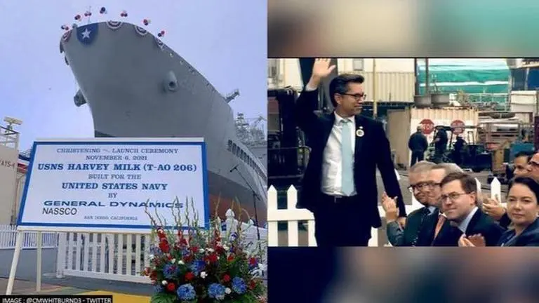 'Harvey Milk': US Navy launches ship named for pioneering gay rights leader US