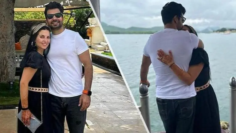 Kundali Bhagya actor Manit Joura shares first photos with wife Andria after wedding Manit Joura