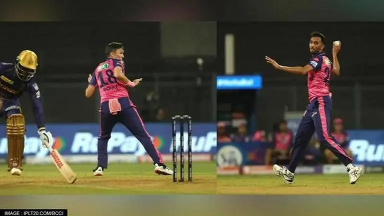 RR vs KKR: Prasidh Krishna hits Trent Boult instead of stumps, leaves Kiwi reeling; Watch IPL 2022