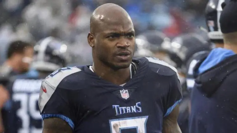What happened to Adrian Peterson? Ex-NFL star held over alleged domestic abuse at airport NFL star Adrian Peterson