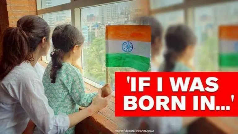 Soha Ali Khan explains the logic to a fan behind writing, 'India completes 73 years' Soha Ali Khan