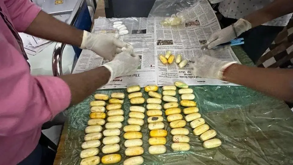 DRI Seizes Drugs Worth Rs 11 Crores From Foreign National At Mumbai Airport Drugs seized at Mumbai Airport