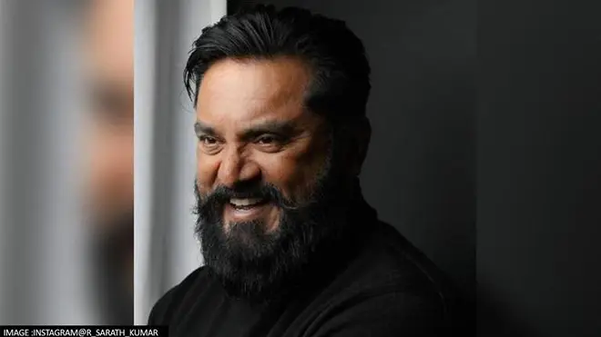 Sarath Kumar R Sarath Kumar announces 150th film 'The Smile Man' with new poster ...