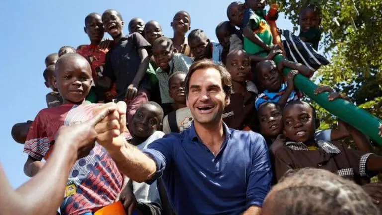 Roger Federer confirms $1 million donation to children in Africa for nutritious meals Roger Federer