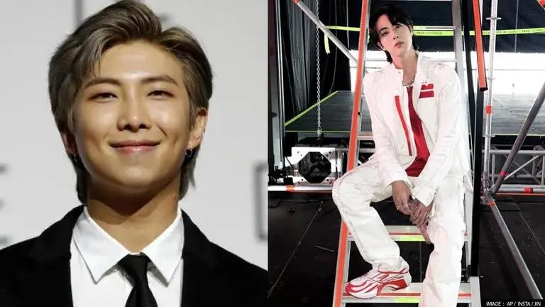 BTS' RM comforts worried fans after Jin’s surgery news scares them: 'He is really fine' BTS, Jin, BTS RM, BTS Jin's finger surgery, BTS ARMY, BTS RM comforts fans about Jin's surgery, BIG HIT entertainment