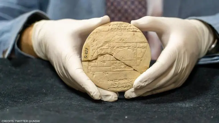 Iraq: 3700-year-old tablet discovered likely to be the oldest example of applied geometry Iraq