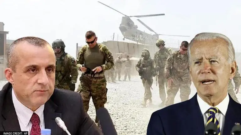 Amrullah Saleh takes a dig at US after troop withdrawal from Afghanistan Afghanistan