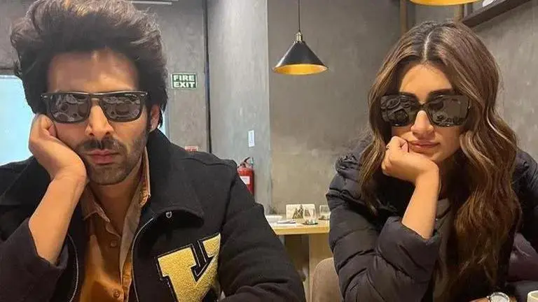 'Shehzada': Kartik Aaryan marks schedule wrap by sharing BTS pic with co-star Kriti Sanon Shehzada