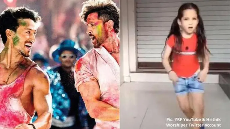 Hrithik Roshan impressed by little girl who dances to 'Jai Jai Shiv Shankar'; Watch video Hrithik Roshan