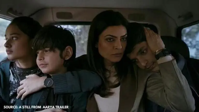 Sushmita Sen says 'Aarya' represents vulnerability in a world run by men Sushmita Sen