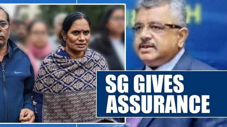 Solicitor General assures Nirbhaya's family of complete justice & no delays Nirbhaya