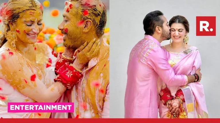 Shivaleeka Oberoi shares glimpses of her dreamy Haldi ceremony with hubby Abhishek Pathak Shivaleeka Oberoi