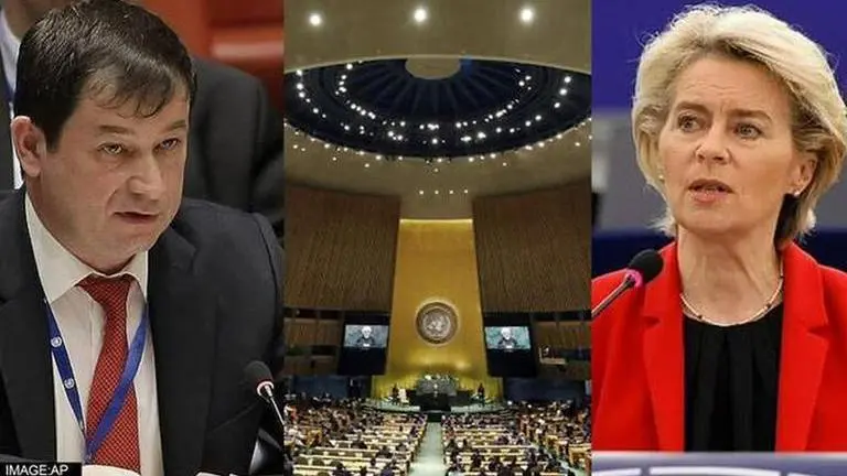 Russia boycotts UNSC meet; accuses EU of 'Russophobic' policies, aiding Ukraine amid war Russia